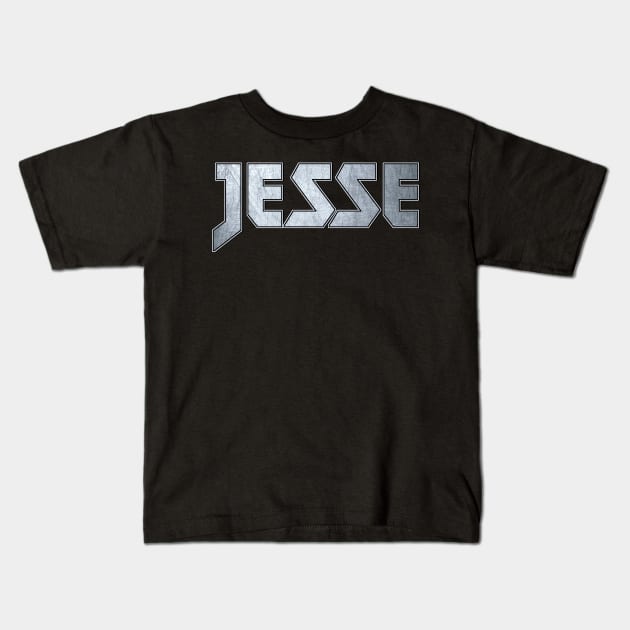 Heavy metal Jesse Kids T-Shirt by KubikoBakhar